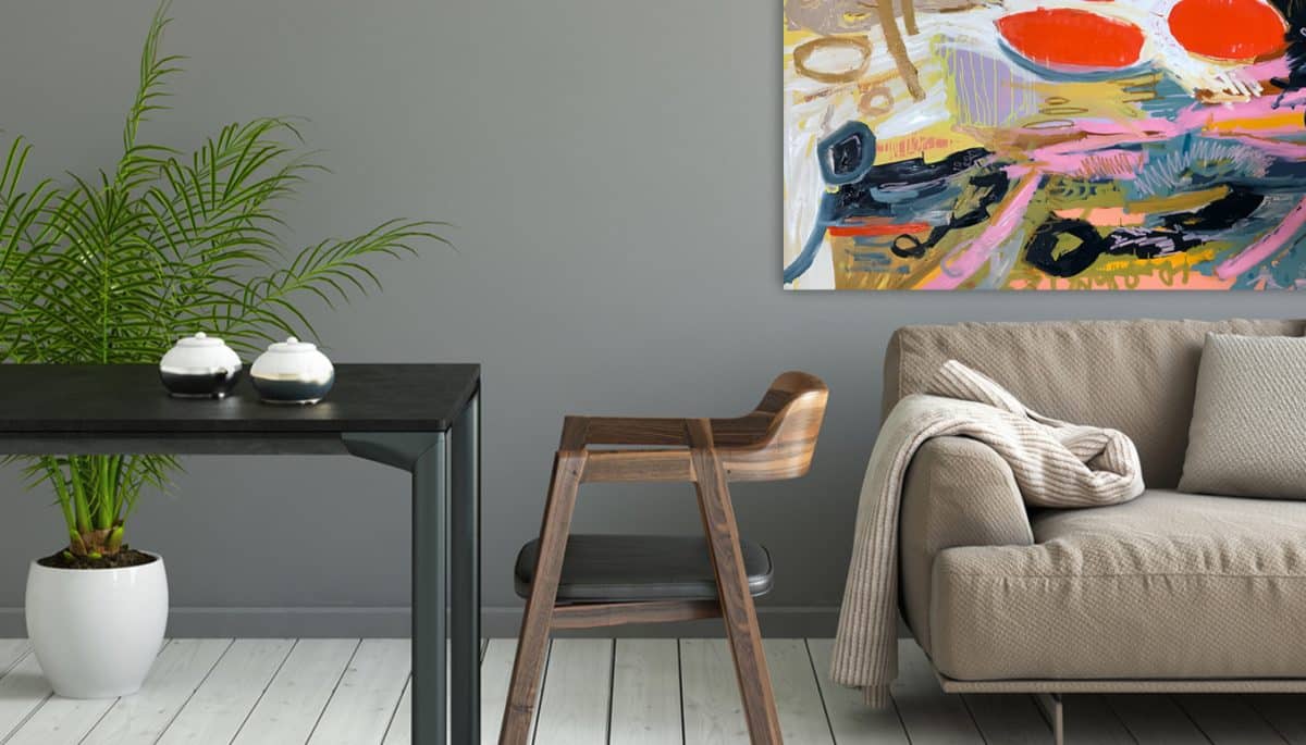 Dapper by Abstract Australian Artist Nicole Baker