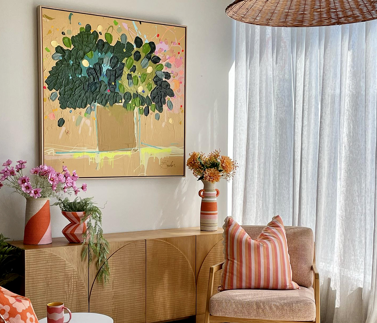 Wall Art Contemporary Baker Collection