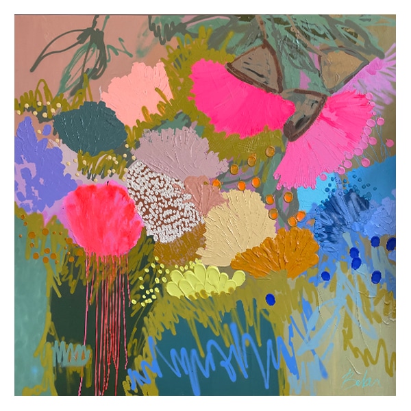 Jessica Baker artwork 'Flower Gang'