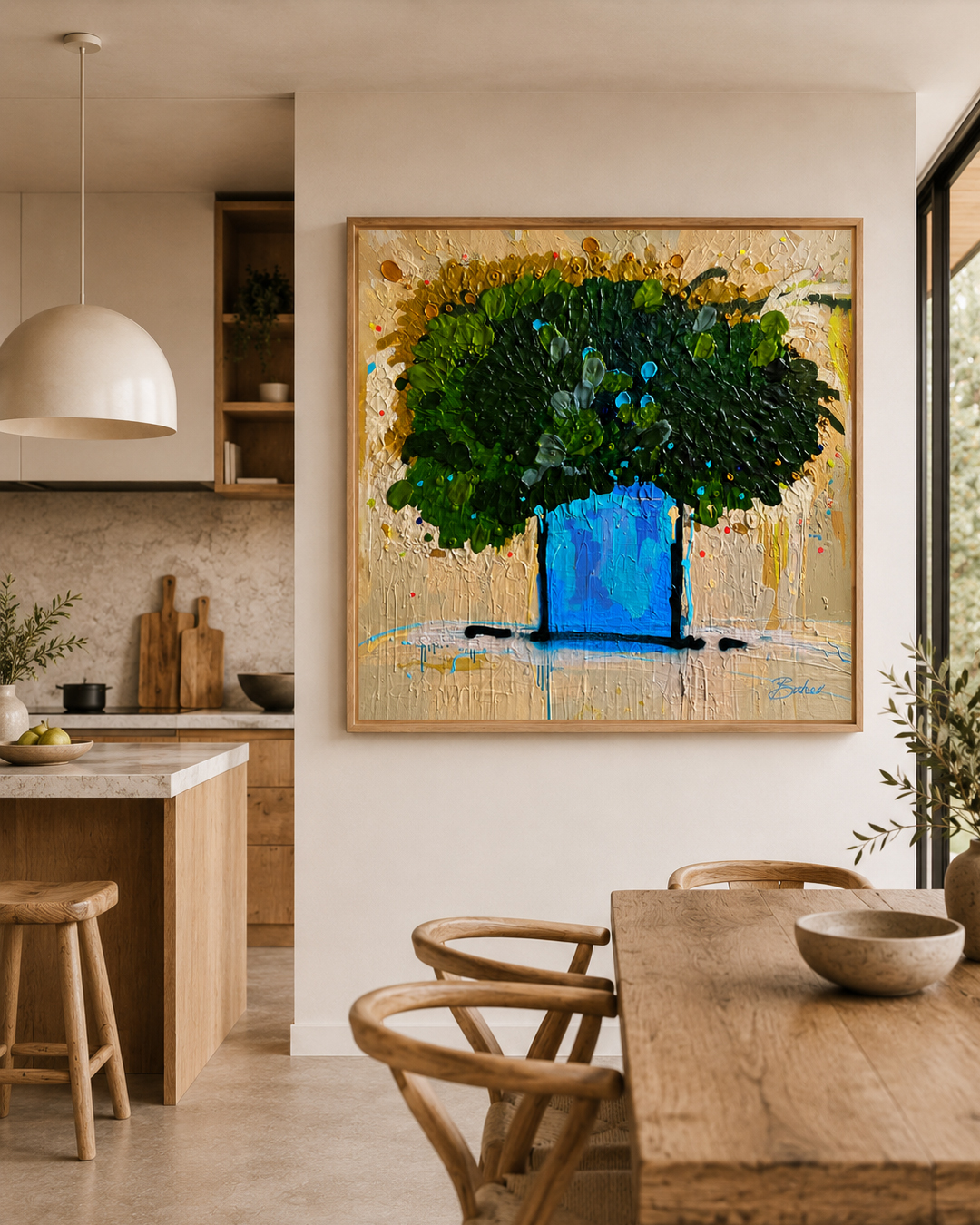 Original Art You Are My Destination Baker Collection