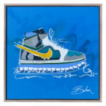 Original Nike Wall Art 'Ben and Jerry's Break Free'