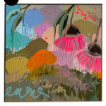 Large Abstract Flower Painting 'Wild Nature'