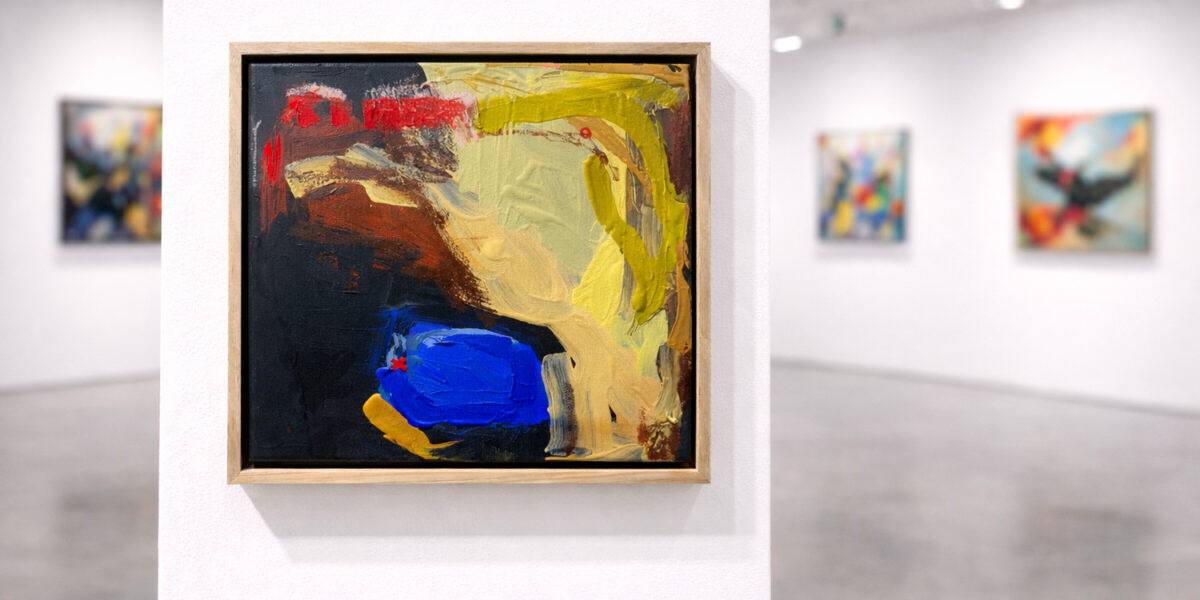 Large Abstract Original Art Baker Collection