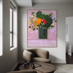 Original Art 'Neon Blooms'