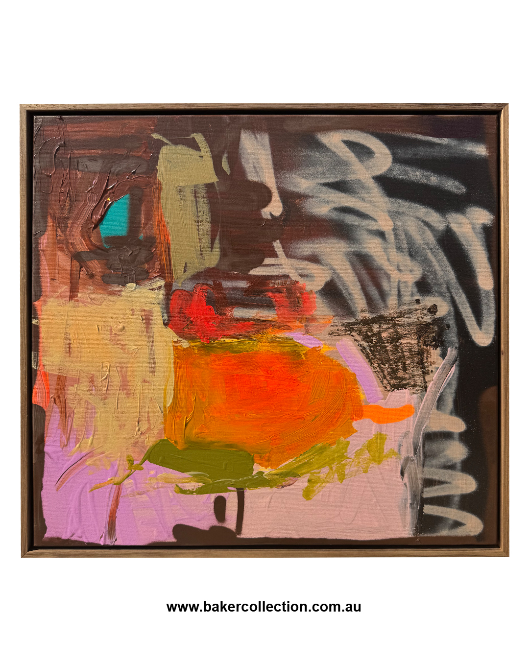 Original Abstract Artwork Let It Be Baker Collection