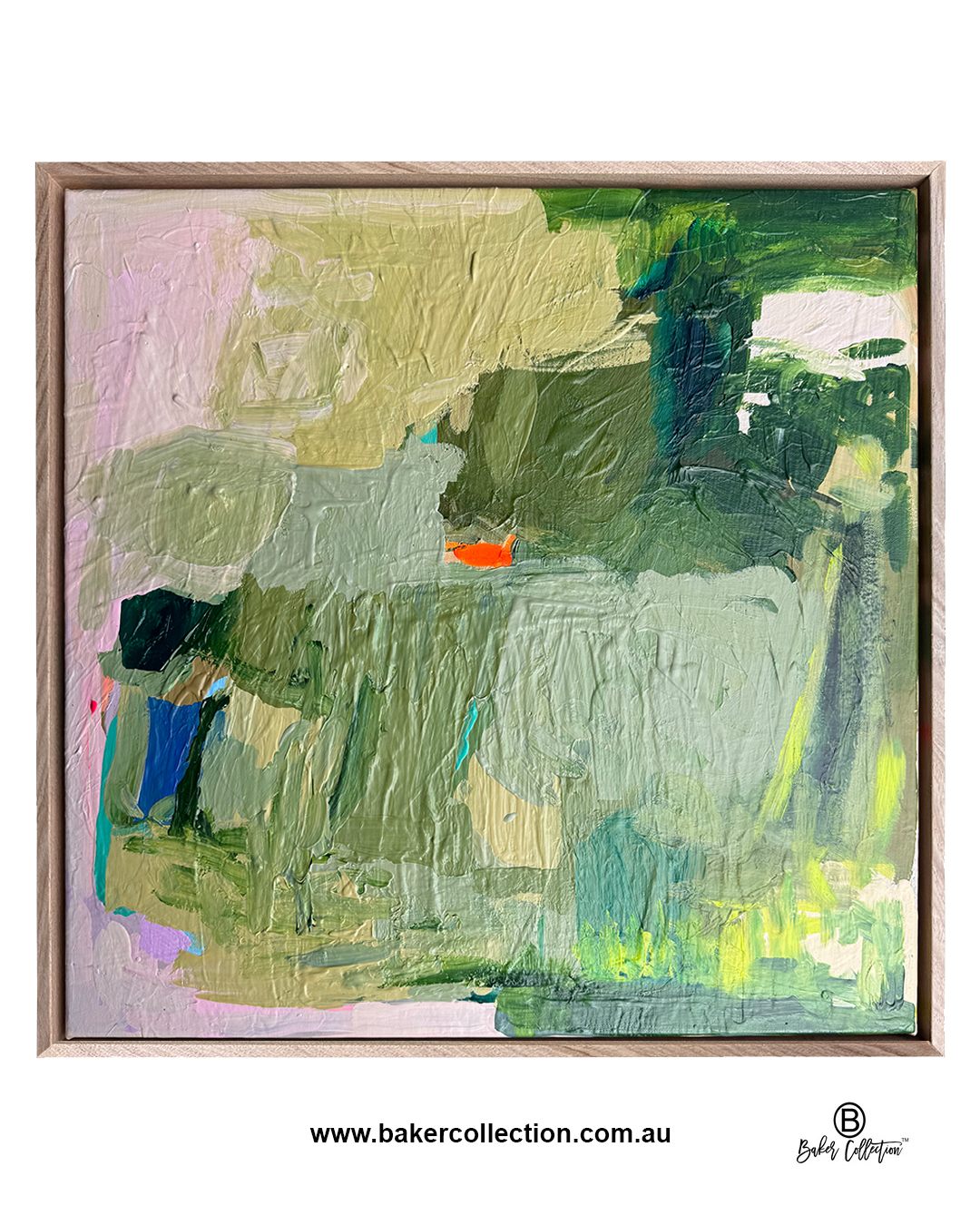 Original Abstract Artwork Leap Frog