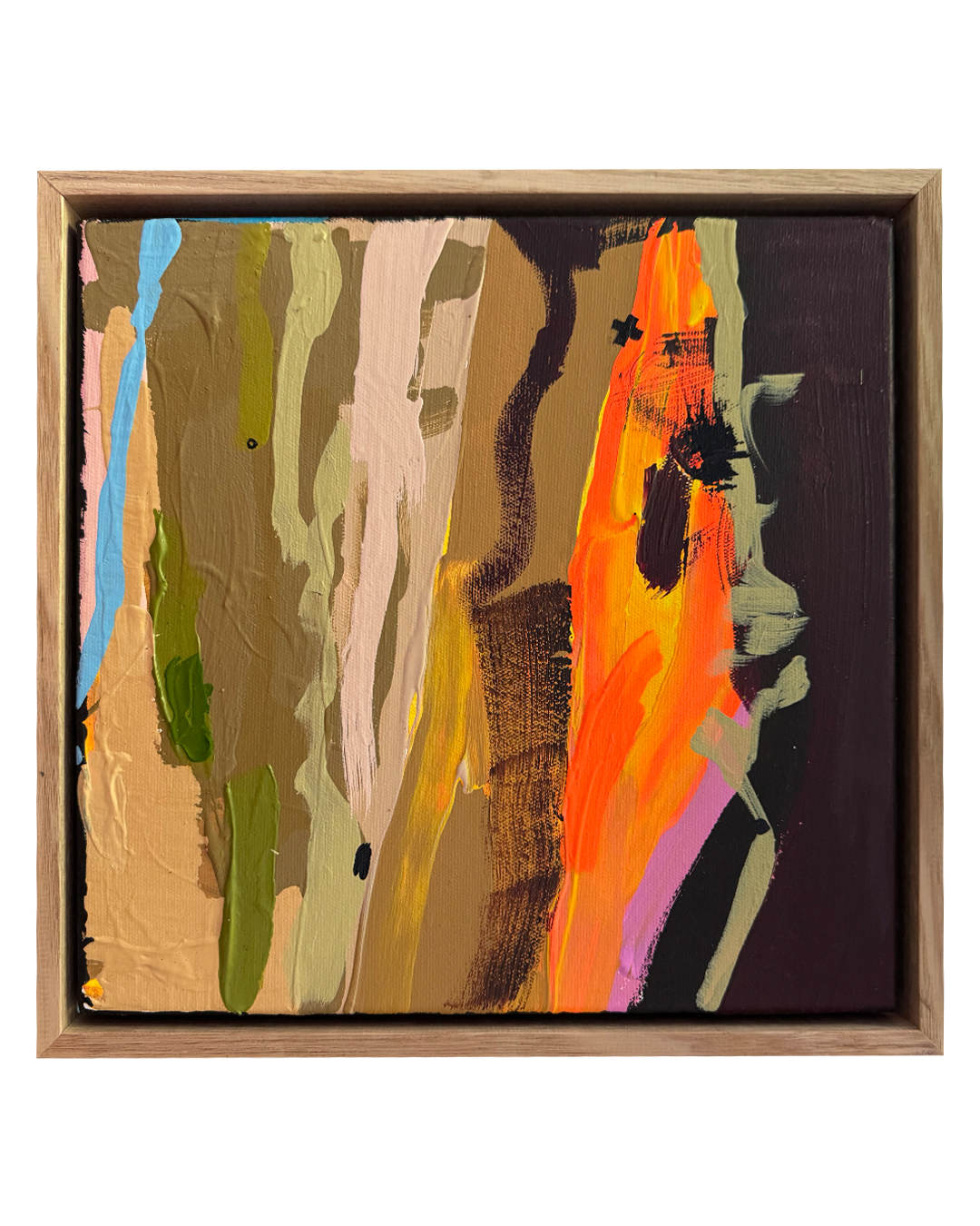 Original Abstract Artwork Tic Tac Toe Baker Collection