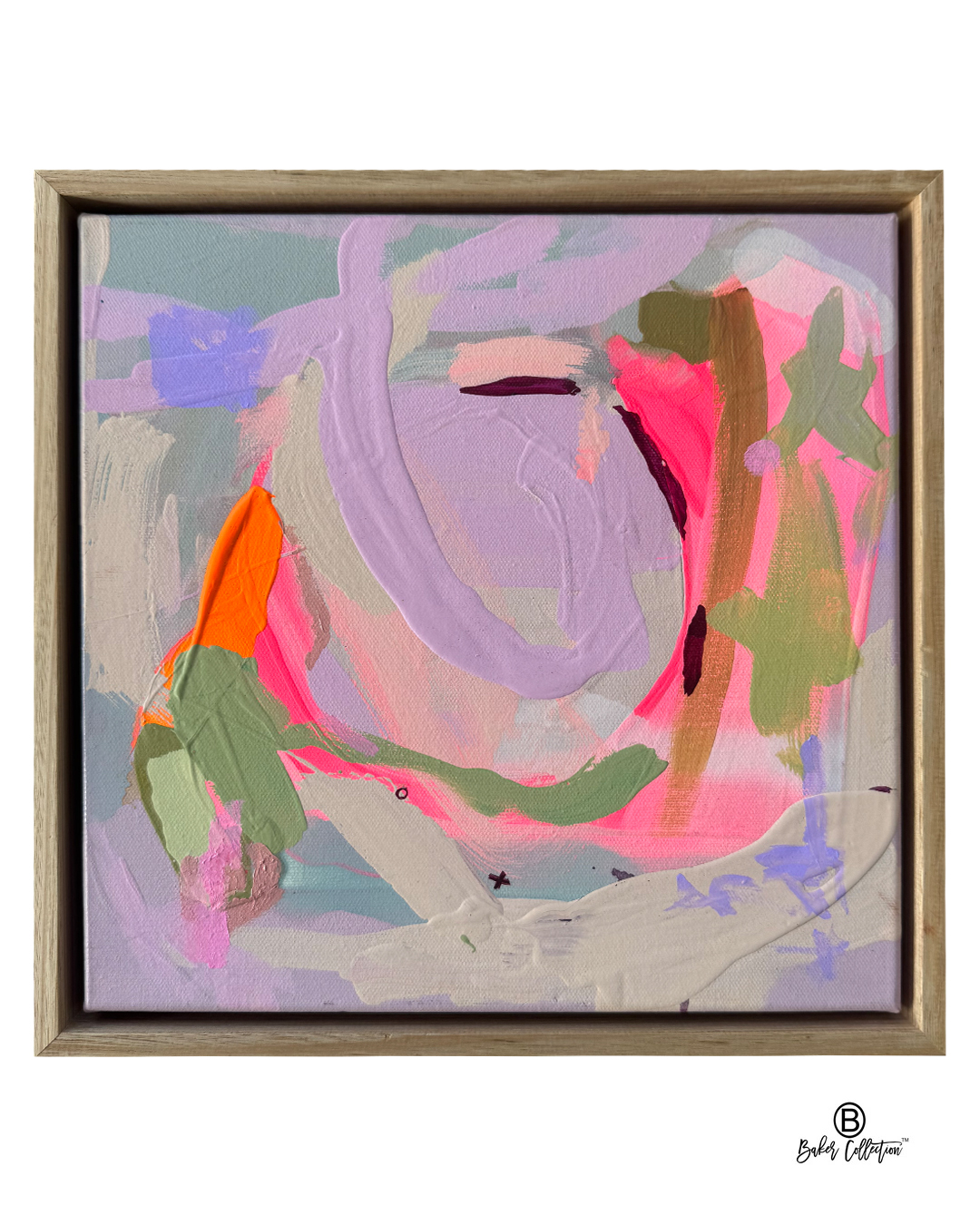 Abstract Art 'Gravity of Two' Baker Collection