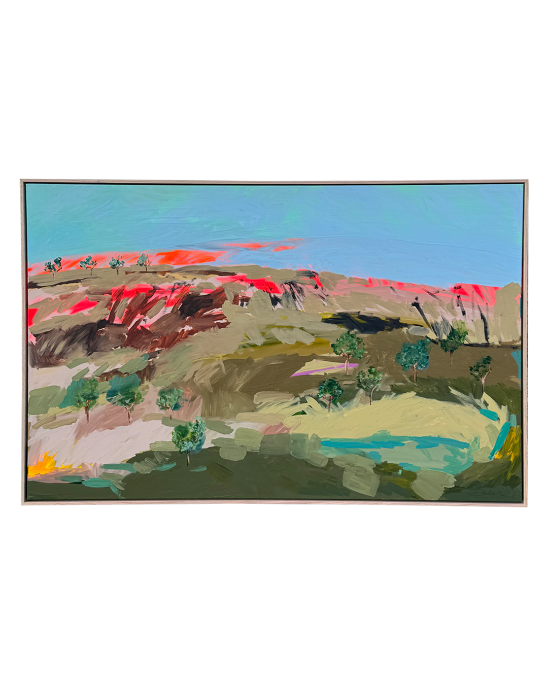 Abstract Landscapes 'Neon Skies'