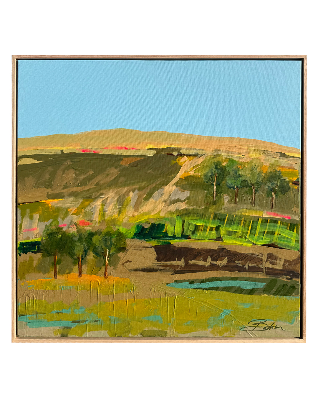 Abstract Landscapes 'Shifting Ground Still Sky'