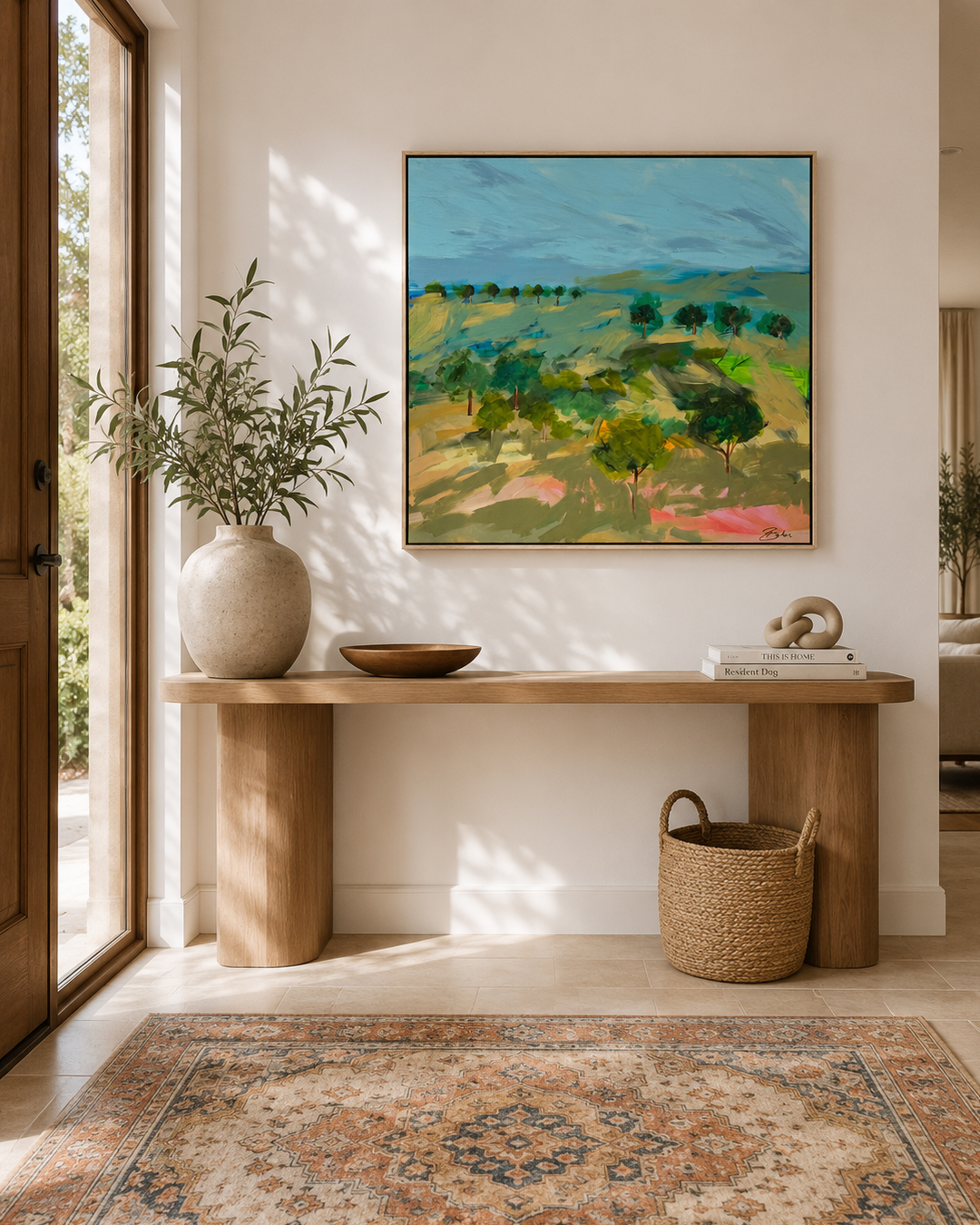 'Aussie Outback' Abstract Landscape Interior