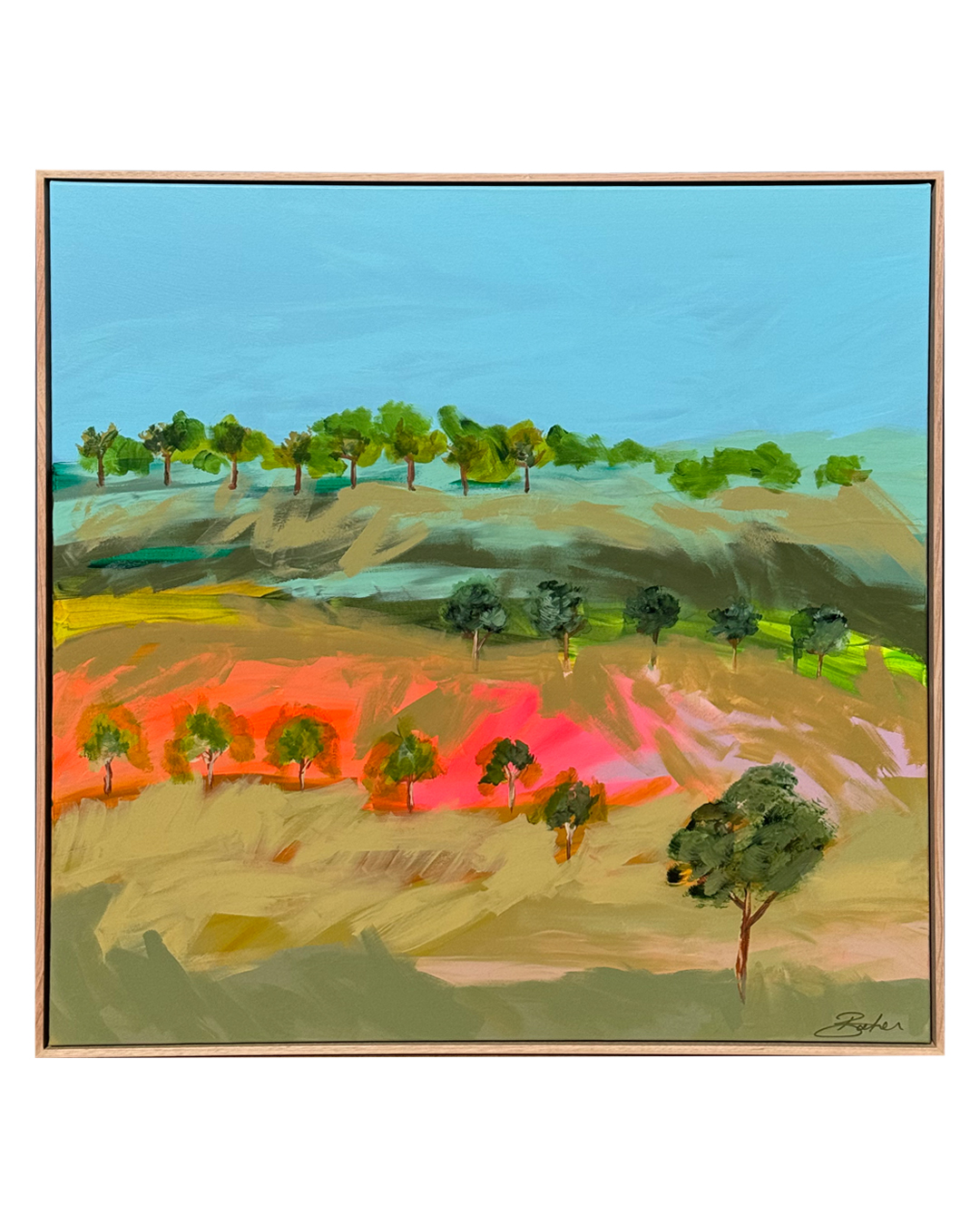 Abstract Landscapes 'Dry Plains'