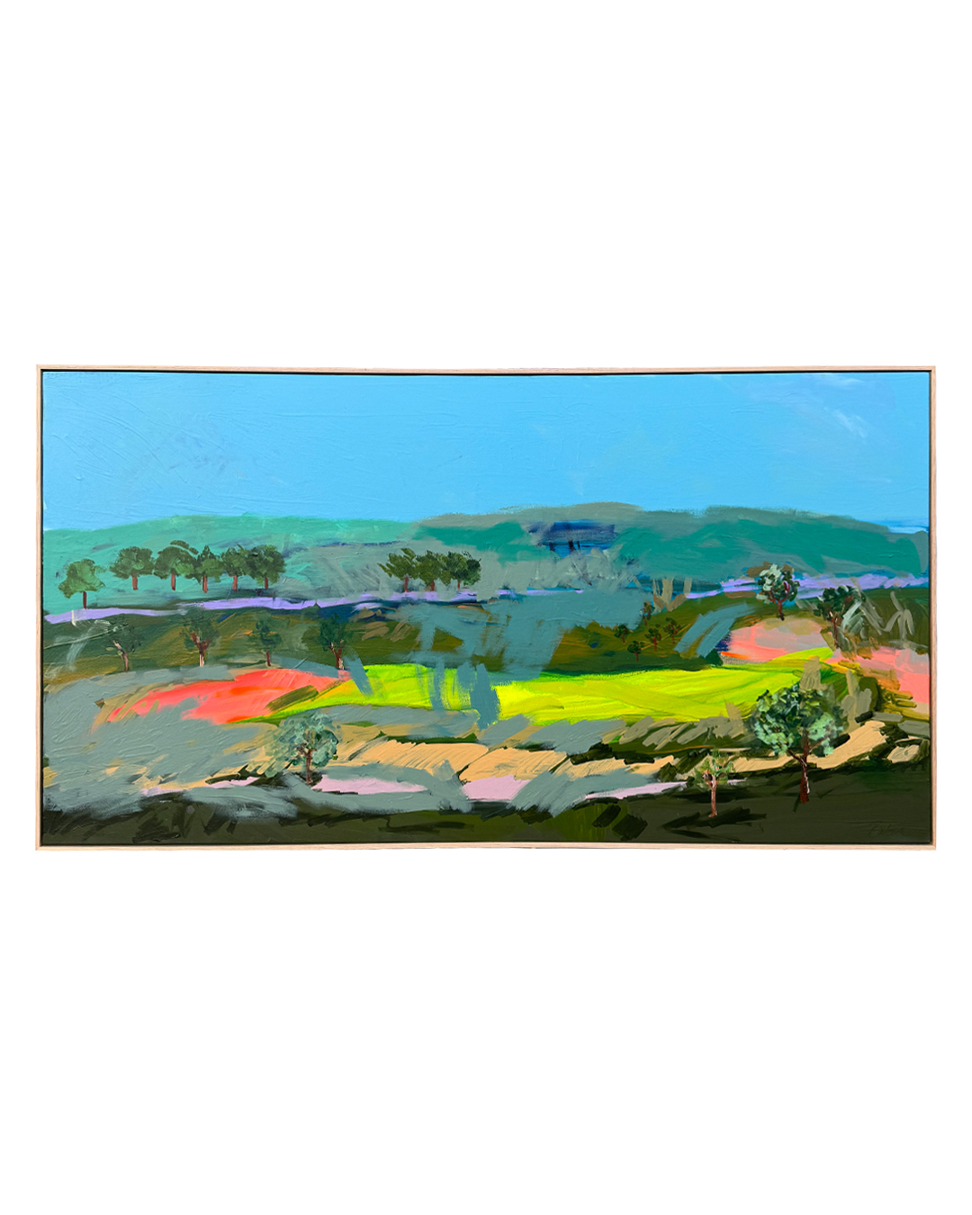 'Earth & Sky' Abstract Landscape