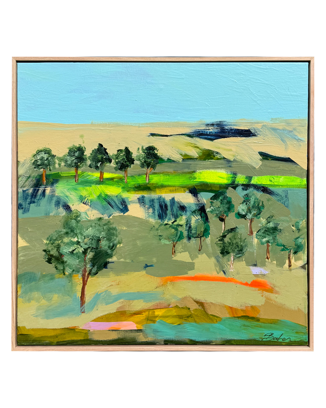 Abstract Landscapes 'Inland Light' Baker Collection