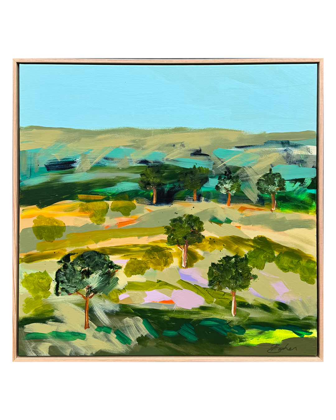 Abstract Landscapes 'Painted Country'