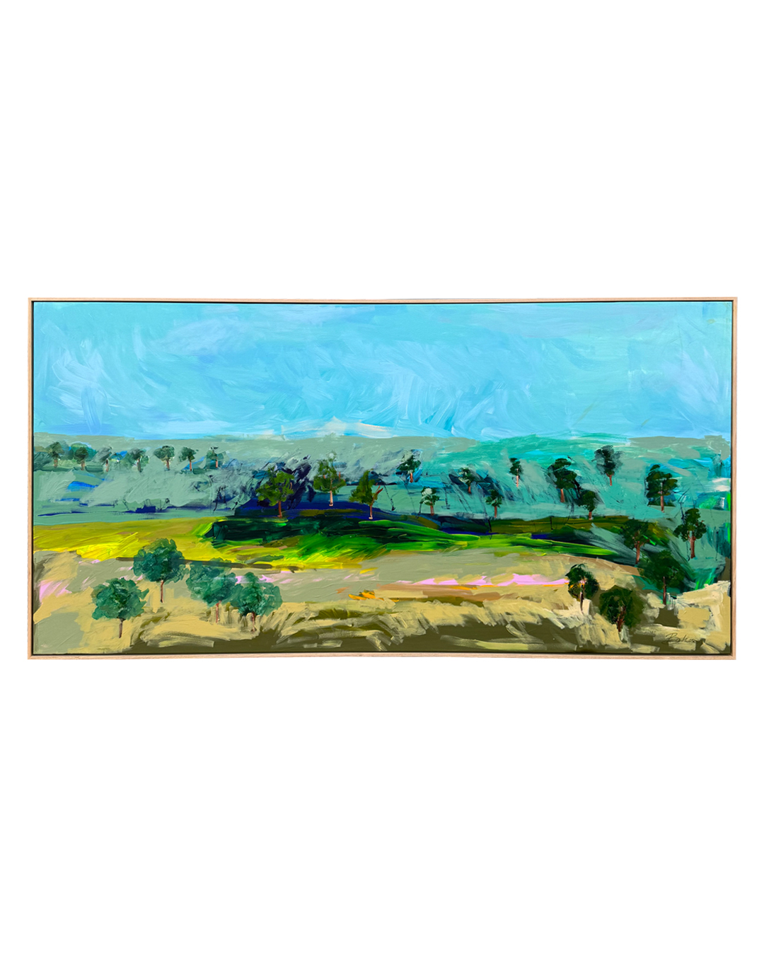 'Solitude' Abstract Landscape