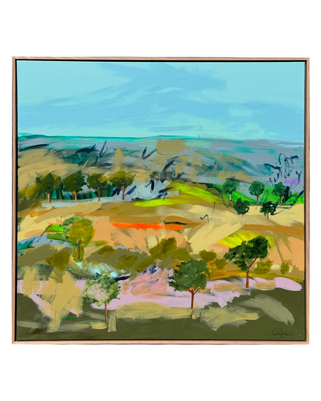 'The Great Outdoors' Abstract Landscape