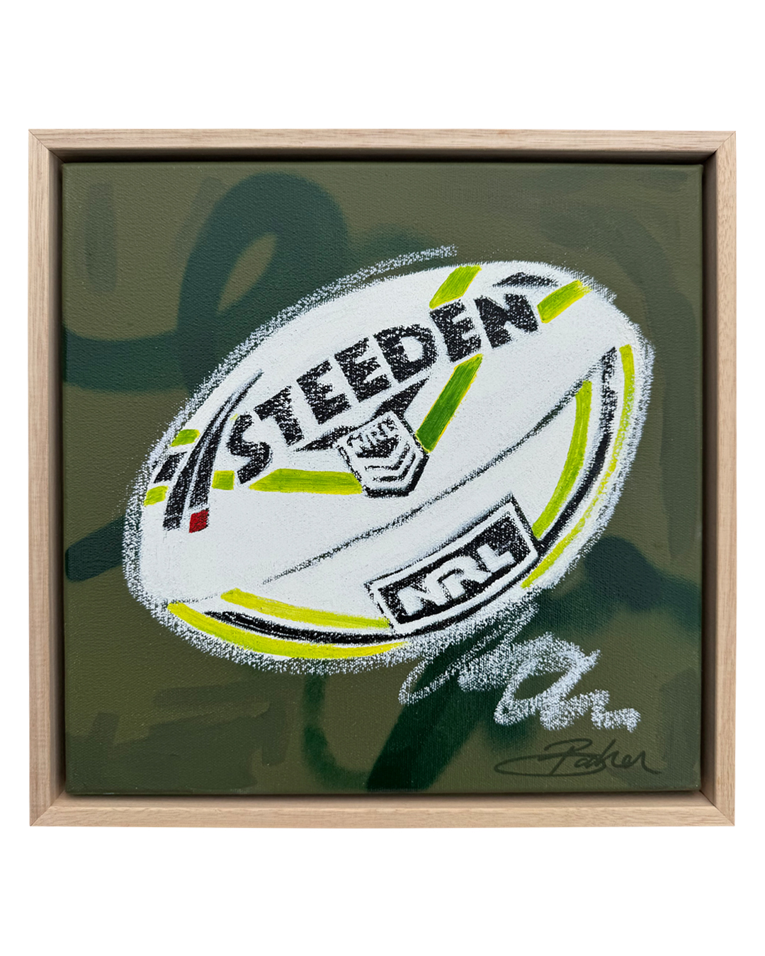 Steededn Wall Art Green