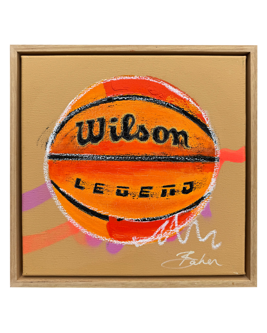 Original Sport Wall Art 'Wilson Legends'