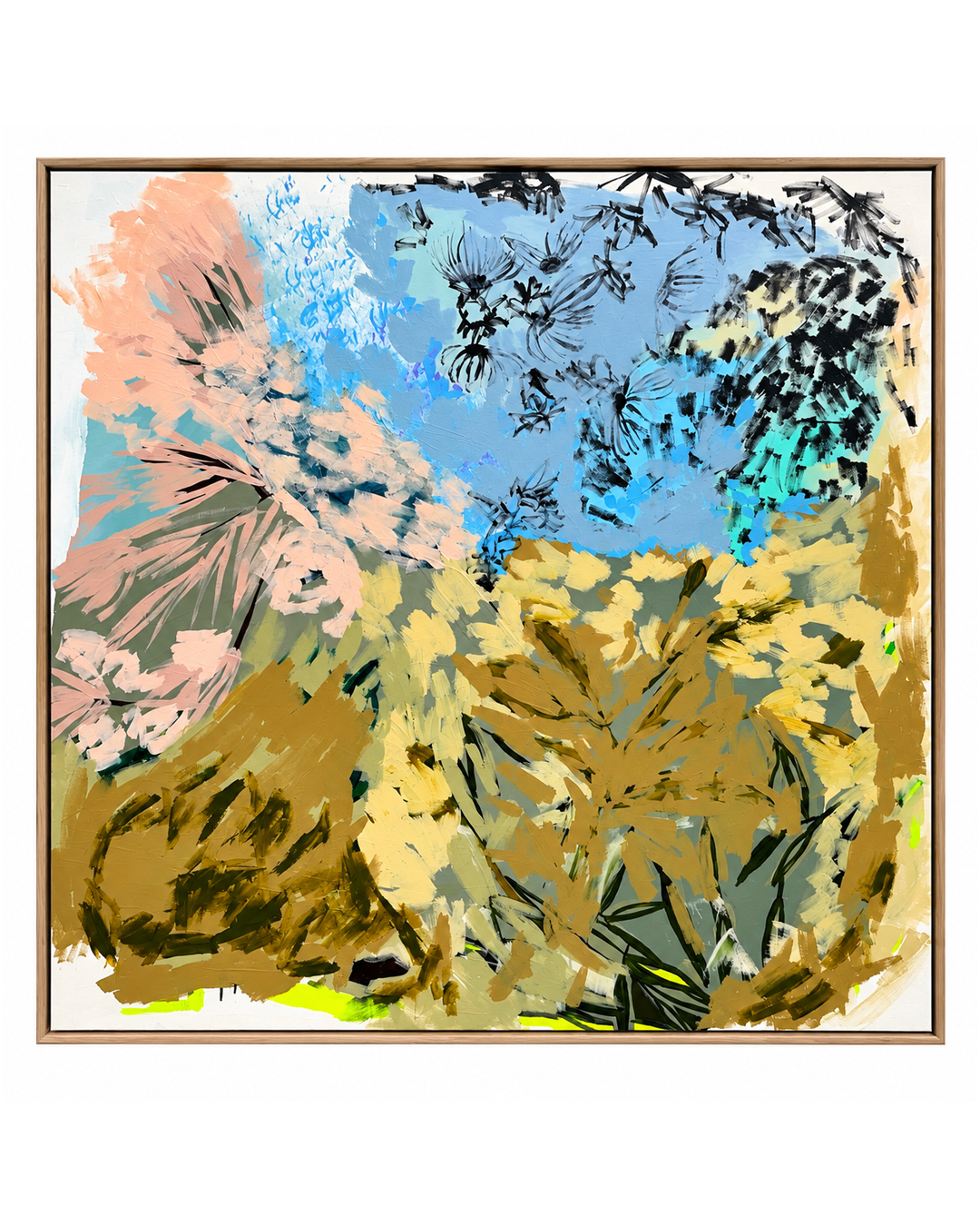Abstract Floral Bunch of Joy Baker Collection