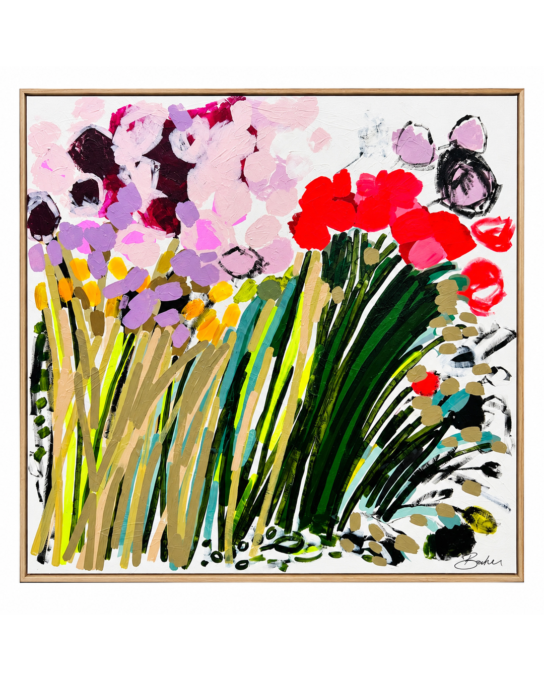Abstract Floral Energetic Nature Baker Collection