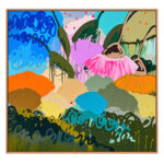 'Morning Light' Abstract Flower Painting