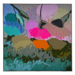 'Sunrise Flowers' Abstract Flower Painting