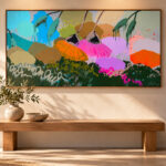 'Take Me Home Country Roads' Abstract Flower Painting