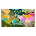 'The Good Life' Abstract Flower Painting
